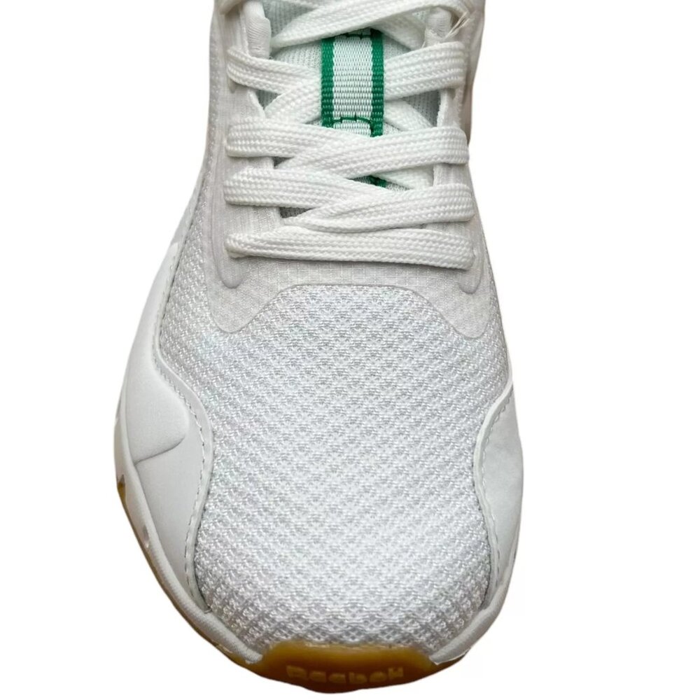 Reebok Zig Dynamica Youth Boy's Sneakers Size 2Y White/Brown Toe & Heel Bumpers - Picture 6 of 13